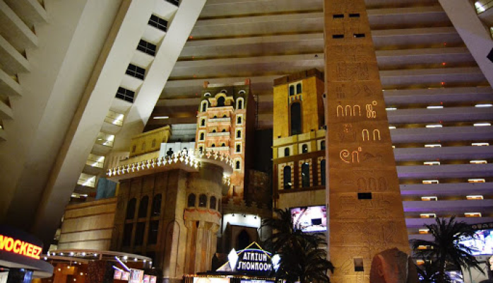 Atrium Showroom at Luxor Hotel and Casino Las Vegas